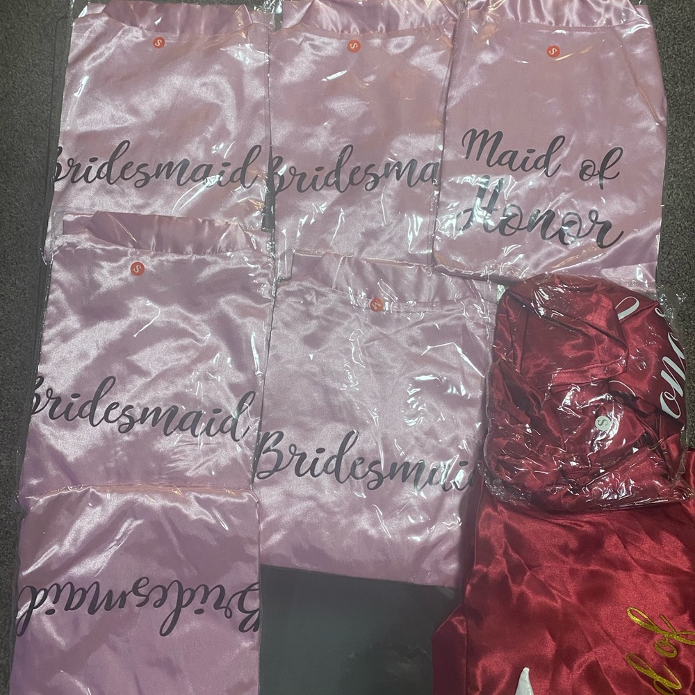 Bridesmaids gowns